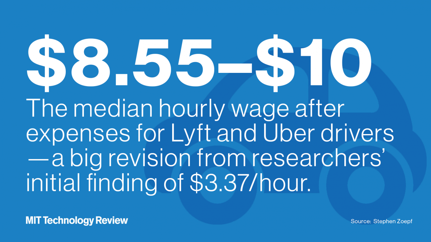 ウーバーとリフトの時給3ドル問題、研究チームが論文修正へ