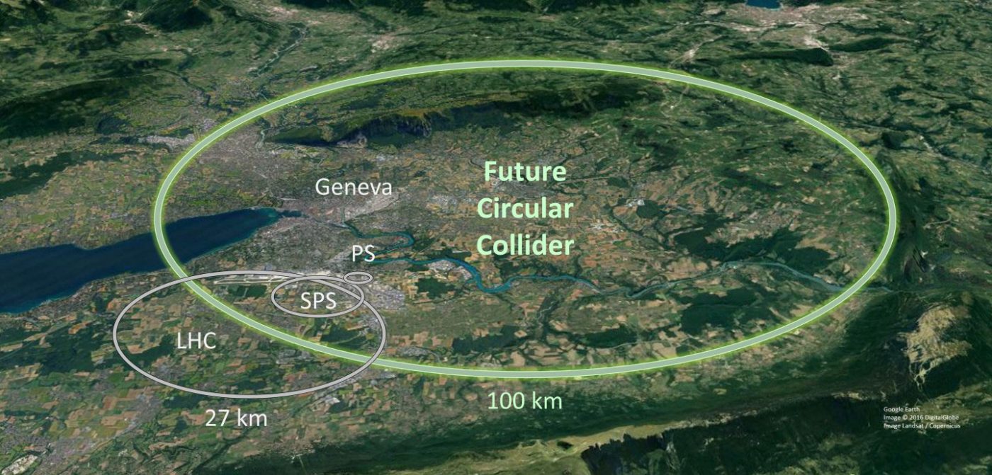 CERN、全長100キロの巨大加速器「FCC」建造を発表