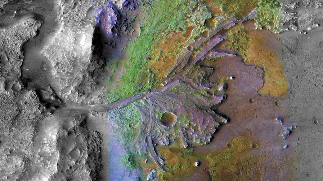 生命の痕跡見つかるか？ マーズ2020着陸地に化石の可能性