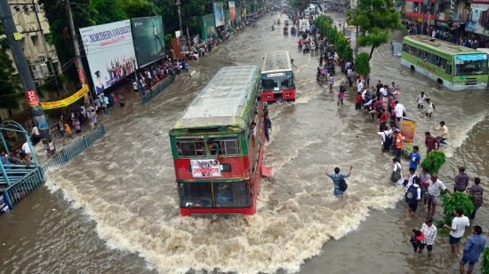 洪水発生地域で人口急増、衛星画像から驚きの事実が判明